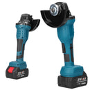 Cordless Angle Grinder 21V Battery Grinder Tool With 2-Position 125MM M14 Professional Electric Power Grinder For Cutting