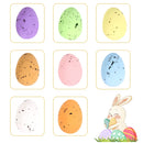 20/50/100pcs Easter Eggs Decoration,Fake Foam Eggs,Painted Bird Pigeon Eggs,DIY Easter Craft Wreath