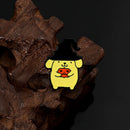 Anime Cute Enamel Pins Kitty Cat Kuromi Cinnamoroll Pom Pom Purin Brooch for Halloween Clothing Accessories Gifts