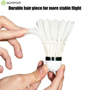 ALP SSS-04 12PCS/1 tube White duck feather Badminton Designed for sports training. Recreational training