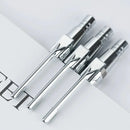 3Pcs Simple  Metal Mechanical Pencil 05mm/07mm Lead Refill Student Writing Stationery Automatic Pencils Office School Supplies