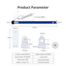 Zemismart Zigbee 2N Smart Roller Shade Blinds Motor for 38mm Tube Works with Tuya Smart Life App Alexa Google Home Voice Control