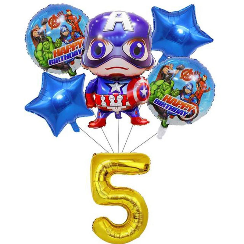 Super Hero Avengers Alliance Kid Favorite Theme Decor Birthday Banner Tablecover Plates Napkin Boy Girl Baby Shower Supplies