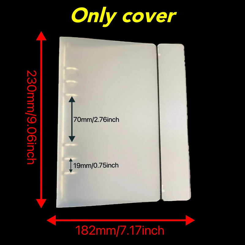 1-4 Grids Multi-Pockets Photo Card Binder Inner Pages A5 Kpop Photocards Sleeves Photo Album Page Protector Cards Sleeve Sheets 