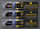 The Deep Scan | Multi-Mode Wall & Stud Detector with HD TFT Display