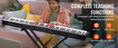 SucceBuy 88 Key Digital Piano Keyboard Semi Weighted Keys Full Size Electric Portable Keyboard Piano Set 1000Tones for Beginners