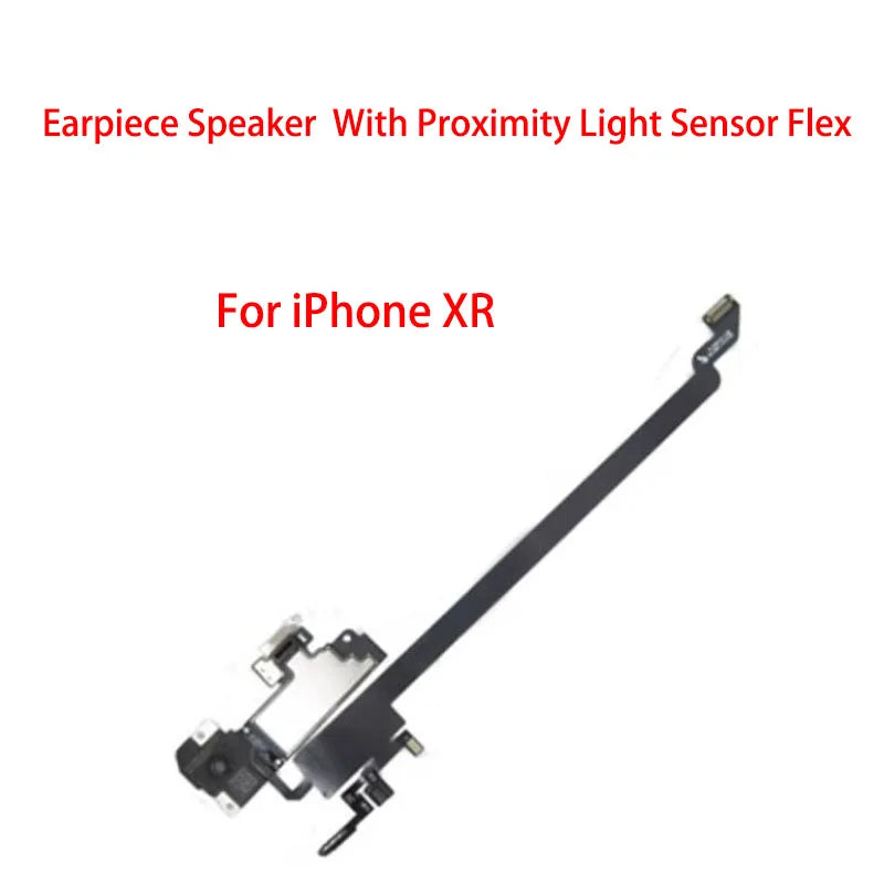 10PCS Original Proximi Light Sensor Flex Cable Ribbon For iPhone X XR XS MAX With Ear Speaker Receiver Earphone Parts