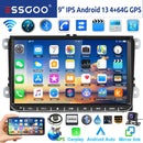 ESSGOO 9" Android 14 4G+64G Apple Carplay Autoradio GPS NAVI WIFI RDS FM BT für VW Golf 5 6 Passat Polo Touran Tiguan Caddy EOS