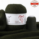 6Set Aurum Cashmere Yarn With Thread Hand Knitting For Cardigans Women Scarf Woolen Yarn 50g+20g Factory Wholesale Free Shipping