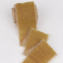 1m/roll Flocking Hand Teared Velvet Ribbon DIY Cake Gift Decoration Wedding Invitation Bracelet Flower Hand Teared Velvet Ribbon