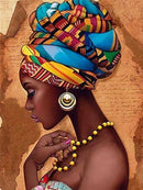 HUACAN 5D Diamond Painting New Arrivals African Woman Rhinestones Diamond Embroidery Cross Stitch Portrait Mosaic Sale Decortion