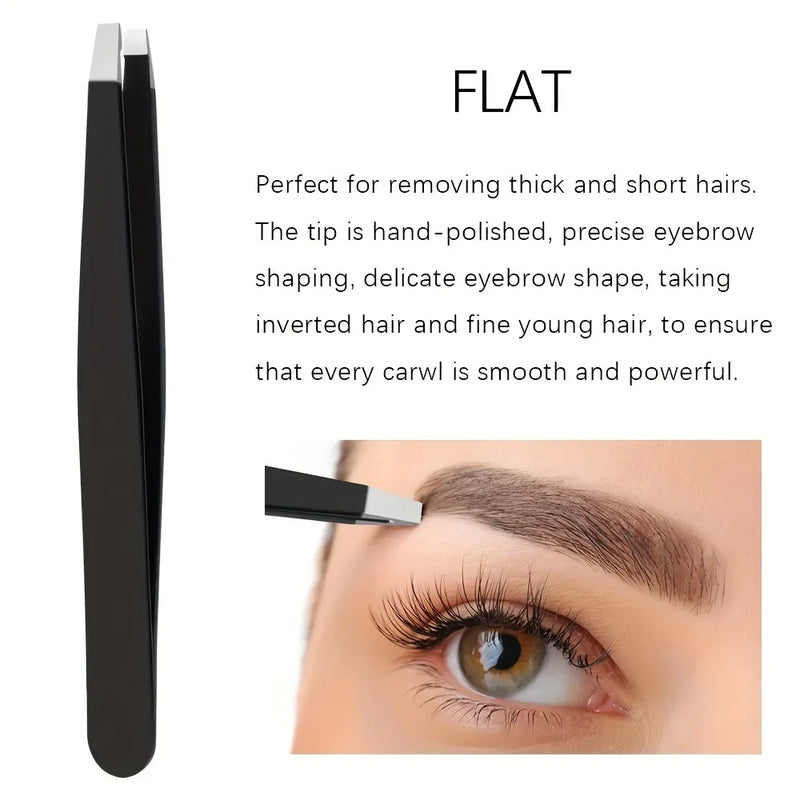 4Pcs Eyebrow Clip Eyebrow Clip Eyelash Clip Hair Pulling Tweezers Double Eyelid Patch  Beauty Makeup Tools