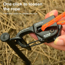 Tent Rope Tensioner Durable Rope Tensioner for Camping Tent Cord Adjustments Strong Load-bearing Lightweight Portable Buckle