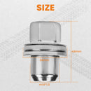 20 pcs  Alloy Wheel Nut for Land Rover Discovery 3 LR3 05-09 RRD500510 RRD500290  RRD500290, RRD500510  Left Right  Front Rear