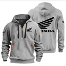 Men's Hoodies Motorcycle Jackets Honda Wings Logo Printed Sweatshirt Pullover Trendy Motorcycle Jackets for Autumn and Winter