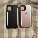 Selfie Light Phone For iPhone 11 12 13 14 Pro Max Case For iPhone XS MAX with Lights Flash Luxury For iPhone 7 8 6 6S  X Cover