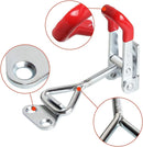 8 pcs Adjustable Toolbox Case Metal Toggle Latch Catch Clasp Quick Release Clamp Anti-Slip Push Pull Toggle Clamp Tools