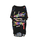 XITAO Druckmuster T-Shirt Mode Neue Damen unregelmäßiger Pullover Klein Frisch 2020 Sommer Patchwork Elegant Locker Tee XJ4809