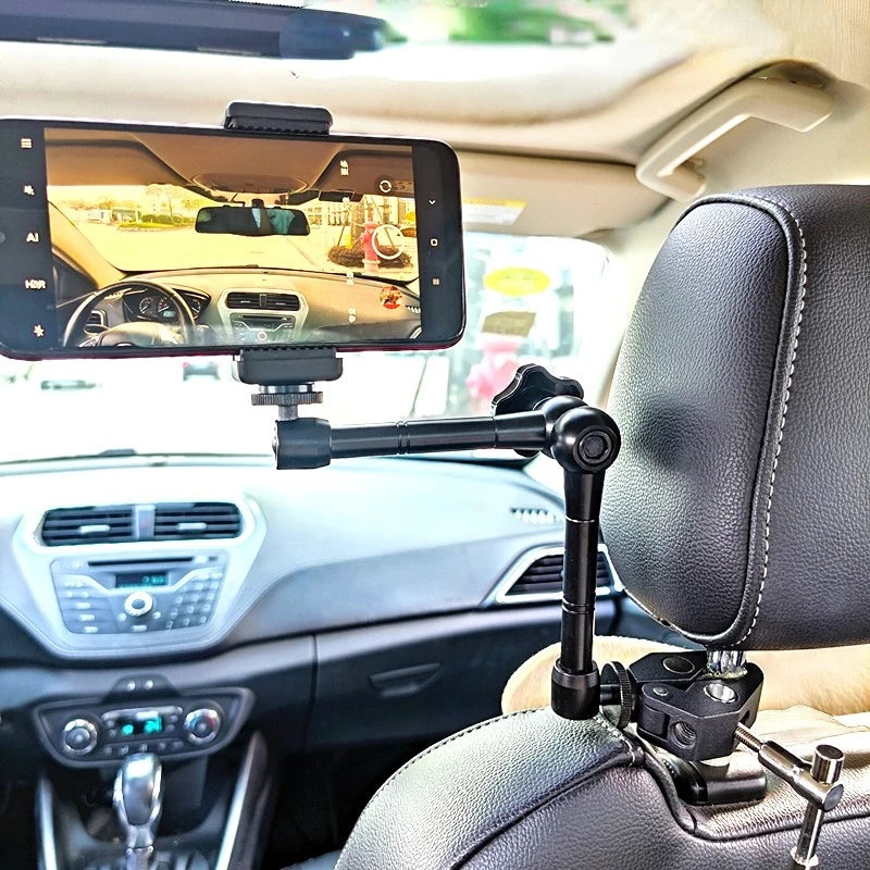 Car Phone Holder for Mobile Cellphone First View POV Video Recording Smartphone Stand Support in Moto for Iphone Samsung Xiaomi