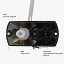 12V Self-Priming Electric Water Pump Water Tap Switch 360 Degree Rotation Boat Water Faucet for Boat Galley Caravan Motorhome RV