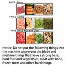 The Carvery | 850W Commercial Stainless Steel Meat Slicer and Vegetable Dicer