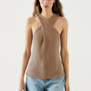 Women s Casual V-Neck Sleeveless Knit Tank Top Solid Color  Fit Sweater Vest Streetwear Fashion Summer Wear