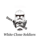 ARC Clone Troopers Building Blocks LUKE Skywalker Mandalorians Boba Fett Palpatine Yoda R2D2 Bricks Action Figures Toys