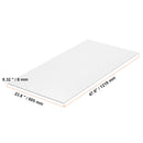 SucceBuy Polycarbonate Greenhouse Panels Roof Panels Sheets, Waterproof UV Protected Corrugated Resistance for Greenhouse/Garden