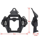 BOOIU Vas Shroud NVG Mount with Bungee Cord Attachment Modular Bungee Shroud Tactical Helmet Night Vision Metal Bracket Hardware