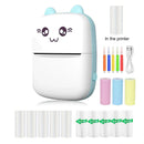 Mini Printer, Portable Thermal Photo Printer, Inkless Sticker Maker Machine for Notes, Photos, Stickers, Labels