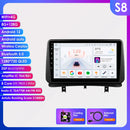 Hizpo Car Radio Autoradio for Renault Clio 3 2005 2006 2007-2014 Multimedia Player Wireless CarPlay Android Auto Stereo GPS 4G