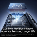 The Aero Bridge | Wireless Tire Inflator with Dual-Cylinder Motor & LCD Display