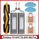 ECOVACS Deebot T8 AIVI T9 AIVI N8 Pro AIVI N9 N10 N10 Plus Zubehör Hauptbürste, Seitenbürste, Filter, Staubbeutel, Hepa-Filter