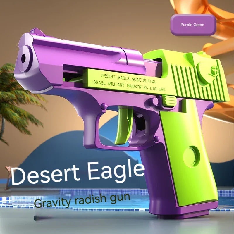 M1911 Desert Eagle Toy Gun Model Cannot Shoot Model Pistol  Empty Clip Bolt Lock 3D Printing Fidget Toy for Boys Decompression