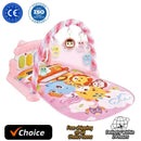 2024 New Hot Baby Toys Music Pedal Piano 0-1 Years Newborn Piano Play Mat Toddler Christmas Gift Maternity Products