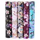 5PCS 25 x 25cm/50 x 50cm Squares Cotton Craft Japanese Fabric Cloths for DIY Bundle Patchwork Quilting Sewing Artcraft