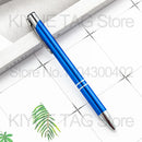 Wholesale 100 50 20Pcs Laser Engraver Personalized Customized Logo Ball Pen Creative Business School Birthday Wedding Small Gift
