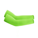 1Pair Unisex Arm Sleeves Sun Protection Arm Covers Cooling Ice Silk Sleeves for Running Cycling Outdoor Sports, 24 Colors