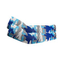 1Pair Unisex Arm Sleeves Sun Protection Arm Covers Cooling Ice Silk Sleeves for Running Cycling Outdoor Sports, 24 Colors