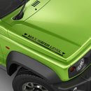 Max Water Level Car Sticker For SUZUKI Jimny Raptor Hilux Ranger Fit Offroad Military 4x4 Waterproof Vinyl Film Car Accessories