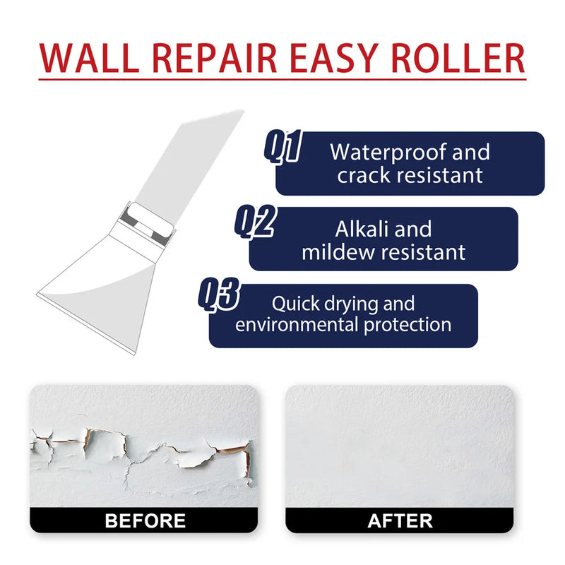 Jakehoe Wall Repair Paste Household White Wall Repair Paste Waterproof And Crack-proof Covering Mildew Stains Renovation Paste