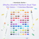 The Honolulu | Professional Alcohol Art Marker Set, 24–320 Colors