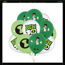 Ben-10 Party Decoration Balloon Cartoon Huge Boy Round 18 inch Balloon Birthday Party Supplies Kids Favor Baby Shower Gift