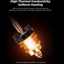 For Creality K1C K1 MAX Ceramic Heating Block Kit Quick-Swap Nozzle Kit for K1C/K1 MAX High Flow Printing 3d printer accessories