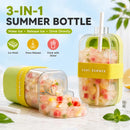 The Chill Vessel | 2-in-1 Portable Ice Maker Water Bottle