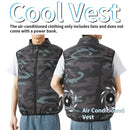 USB-Powered Cooling Vest: Unisex Summer Cooling Vest for Men and Women; Outdoor Cooling Vest for High-Temperature Environments