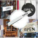 The Storefront | Aluminum Open Closed Slide Door Sign for Business