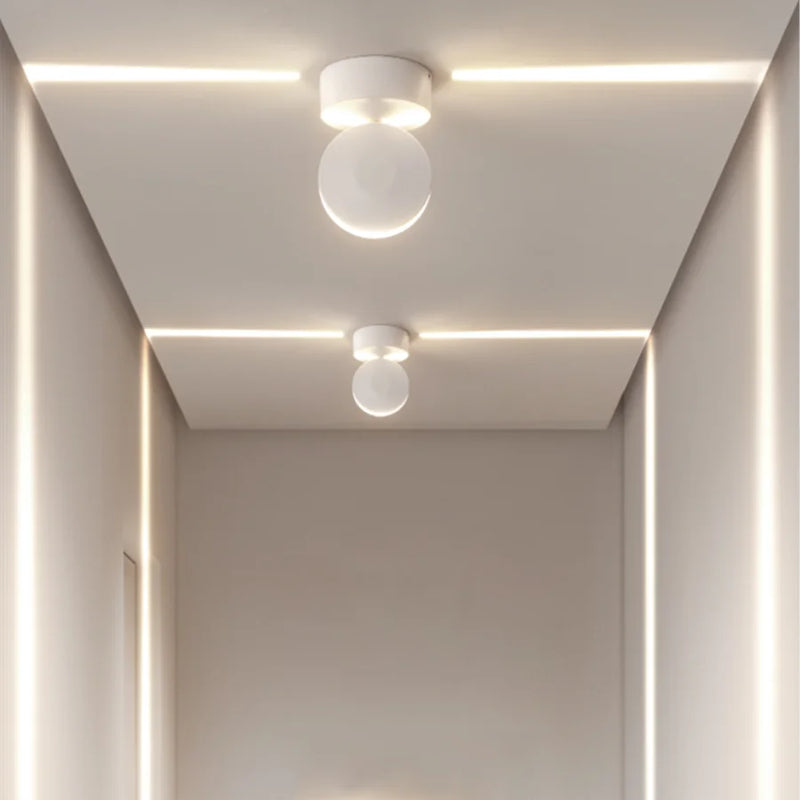 360 Degree Project building Narrow Line Wall Lamps Spotlight 12W LED Window Sill Light For Hotel Aisle Bar Family Decor
