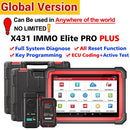2024 LAUNCH X431 IMMO Plus Key Fob Programming Tool with X-PROG3, ECU Online Coding,All Systems Diagnostic Tool, 9+ Reset CANFD