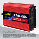 12V/24V to AC 110V 60Hz Pure Sine Wave Inverter Car Power Tranfermer  1600w-8000W Voltage Portable  Converter with LED Display
